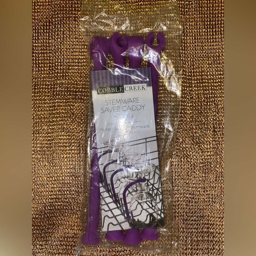 Cobble Creek Stemware Saver Caddy